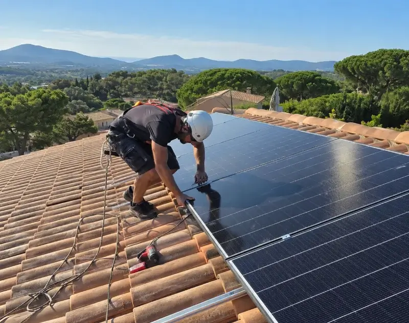 Installateur panneaux solaires Cervens — pose photovoltaïque sur toiture