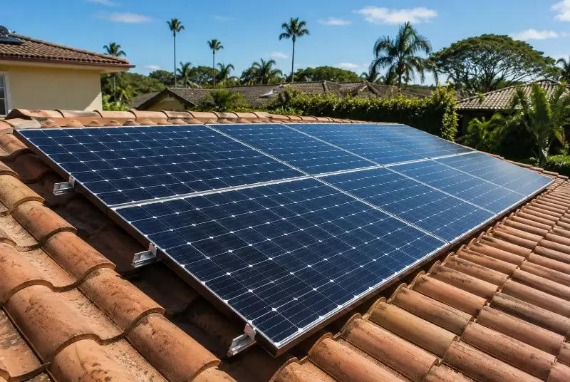 Installation de panneaux solaires à Cervens